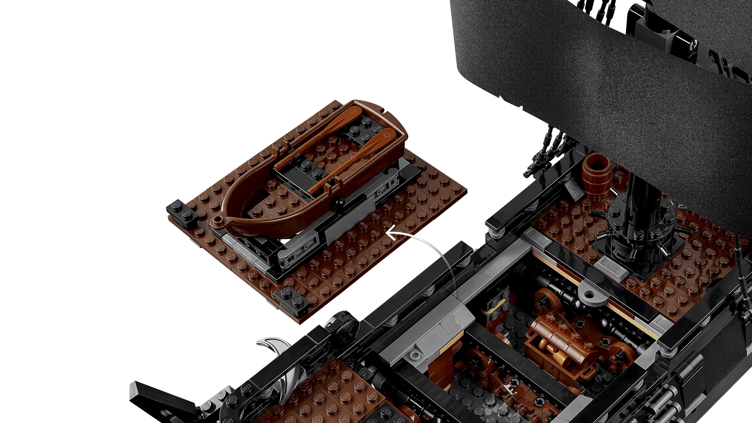 LEGO - Le bateau pirate du capitaine Jack Sparrow