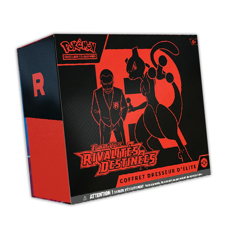 (Scellé) Jeu de cartes Pokémon - Elite Trainer Box EV10 – Rivalités Destinées