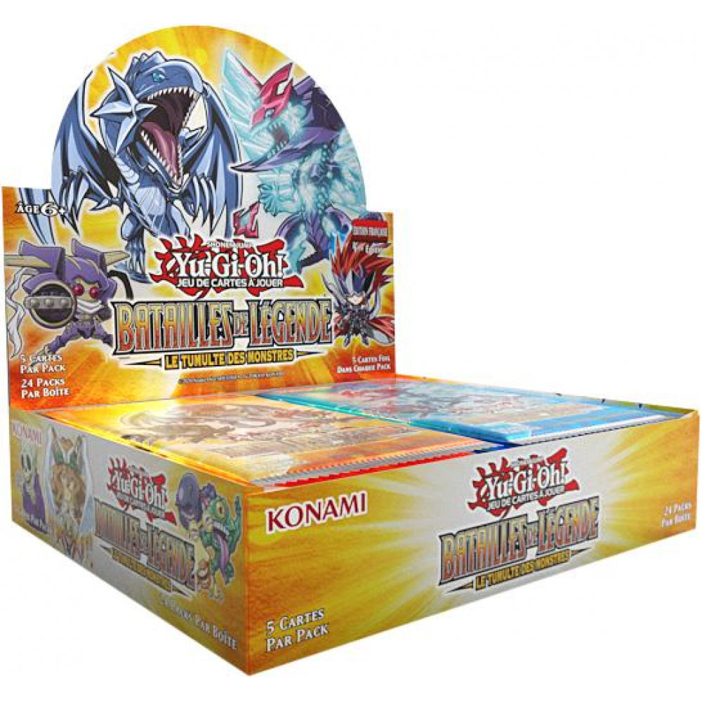 Jeu De Cartes Yu-Gi-Oh - Boîte de 24 Booster (Scellés) Batailles de Légende : Le Tumulte des Monstres