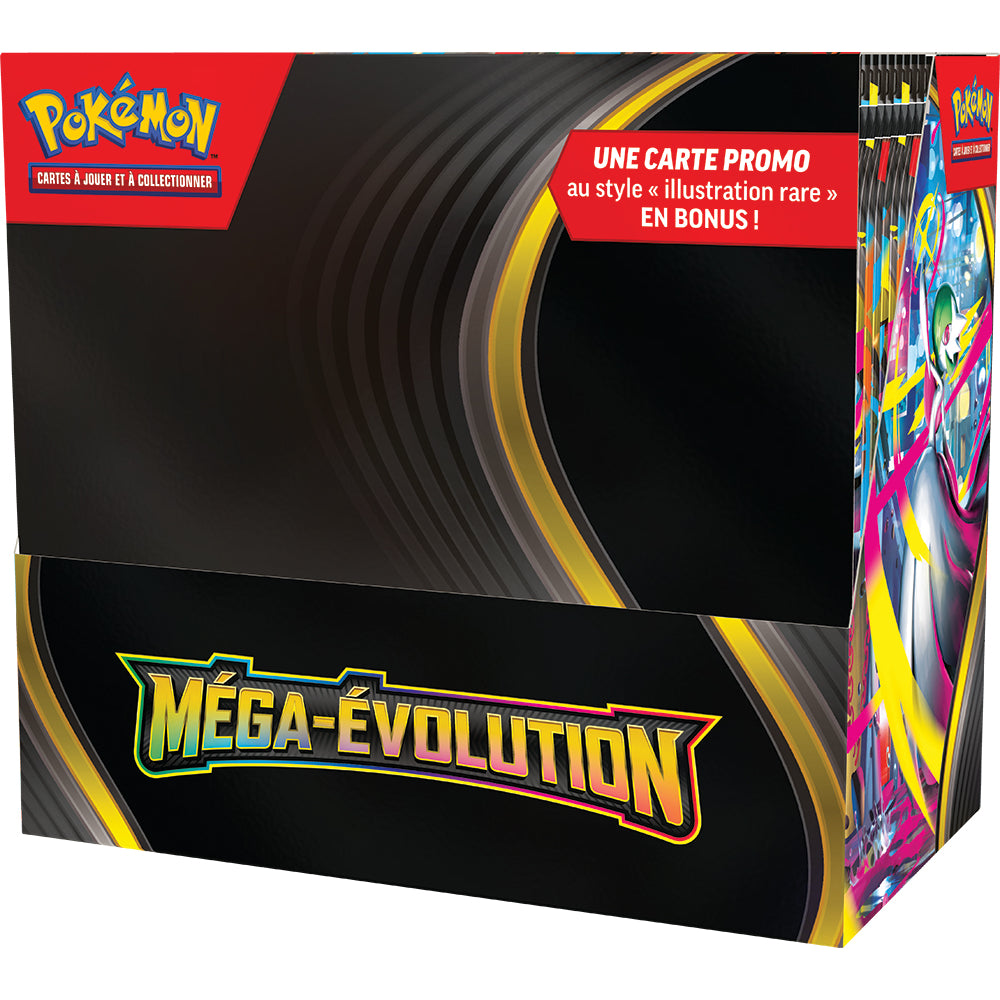 Jeu de Cartes Pokémon - Coffret Box Topper 36 Boosters ME01 - Méga Evolution (Avec Carte Promo) (Scellé)