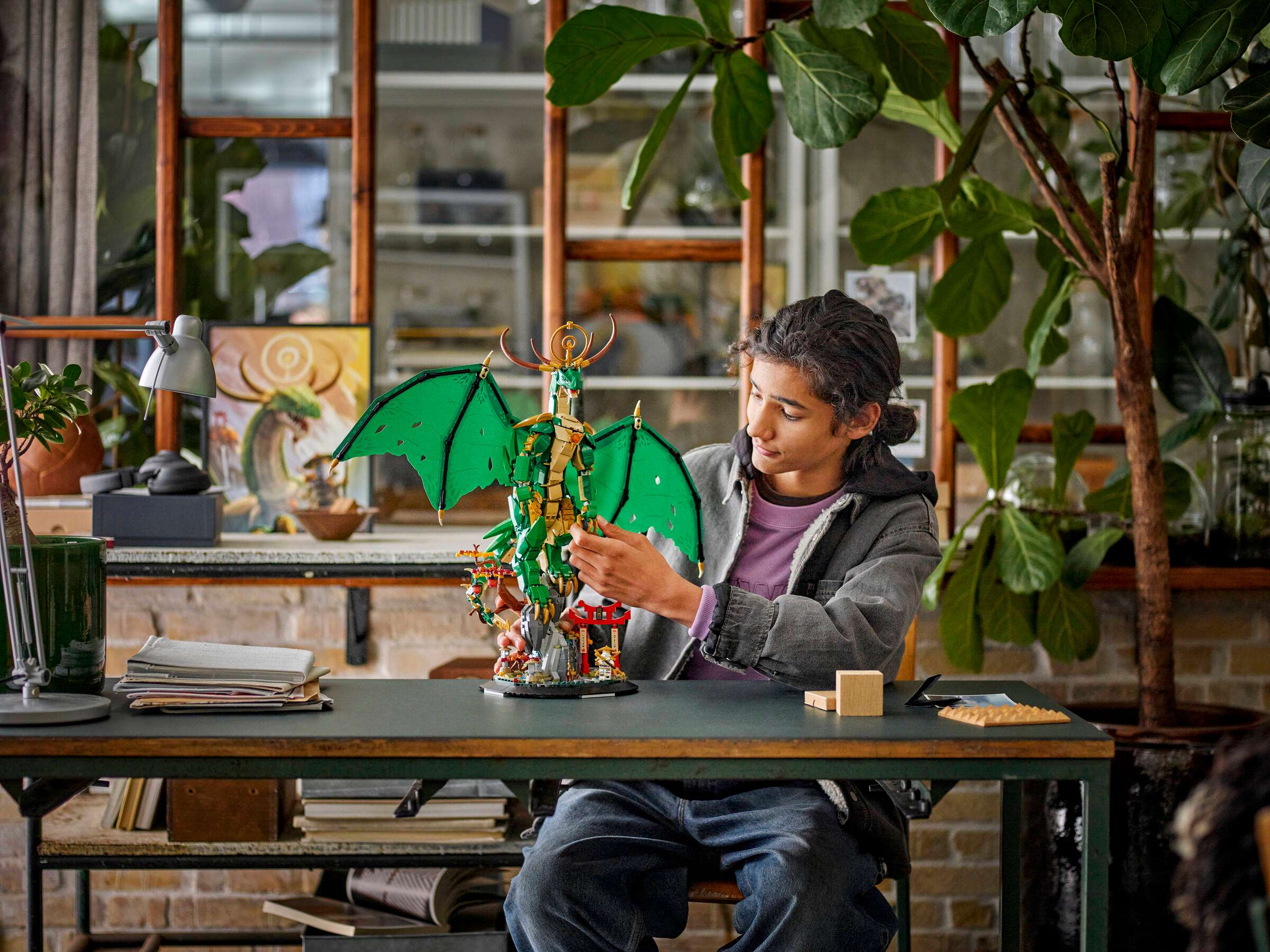 LEGO - Le dragon gardien