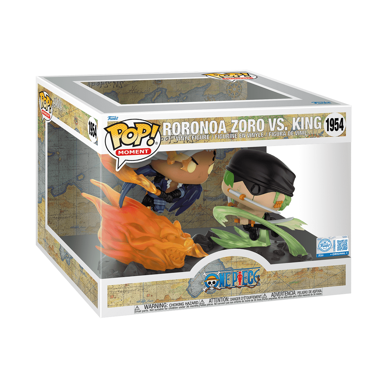 Funko POP One Piece - Roronoa Zoro vs King 1954 Edition Limitée