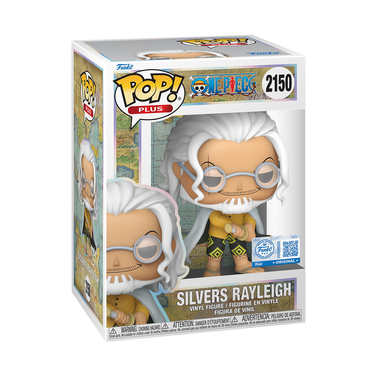 Funko POP One Piece - Plus Silvers Rayliegh 2150
