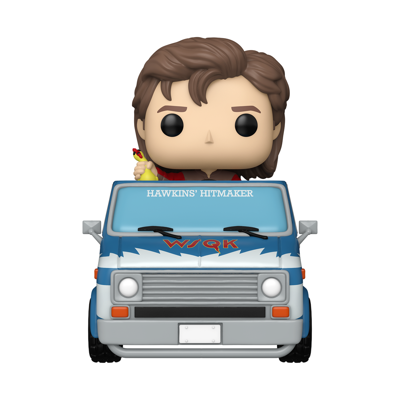 Funko POP Stranger Things - Rides Steve avec le Van Squawk 138