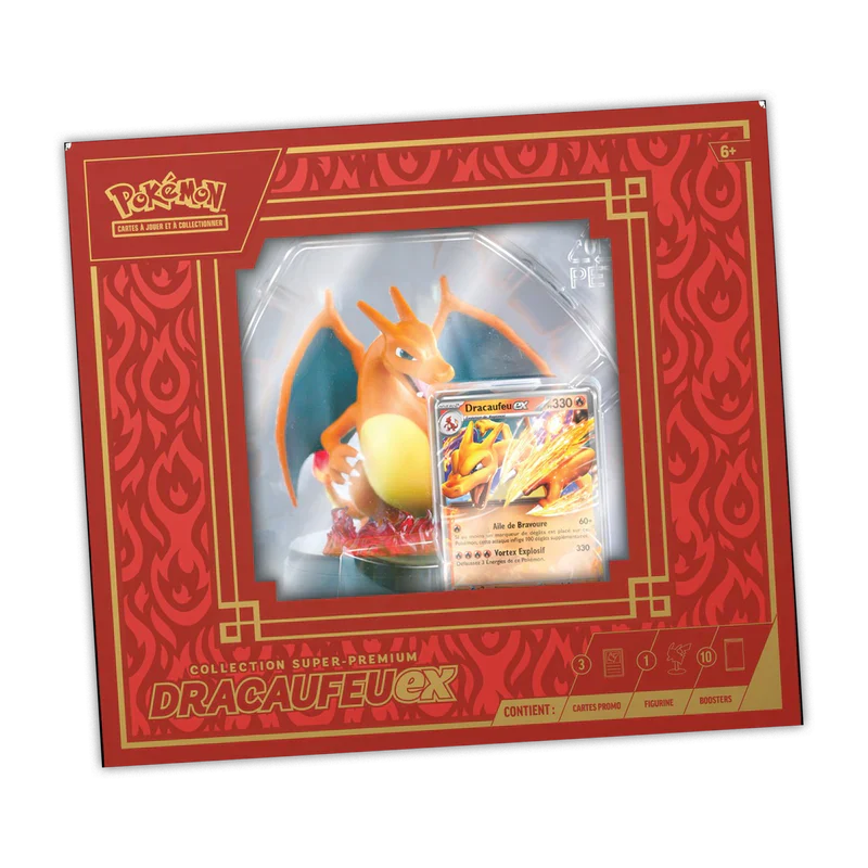 Jeu de cartes Pokémon - Big Gift Box Dracaufeu