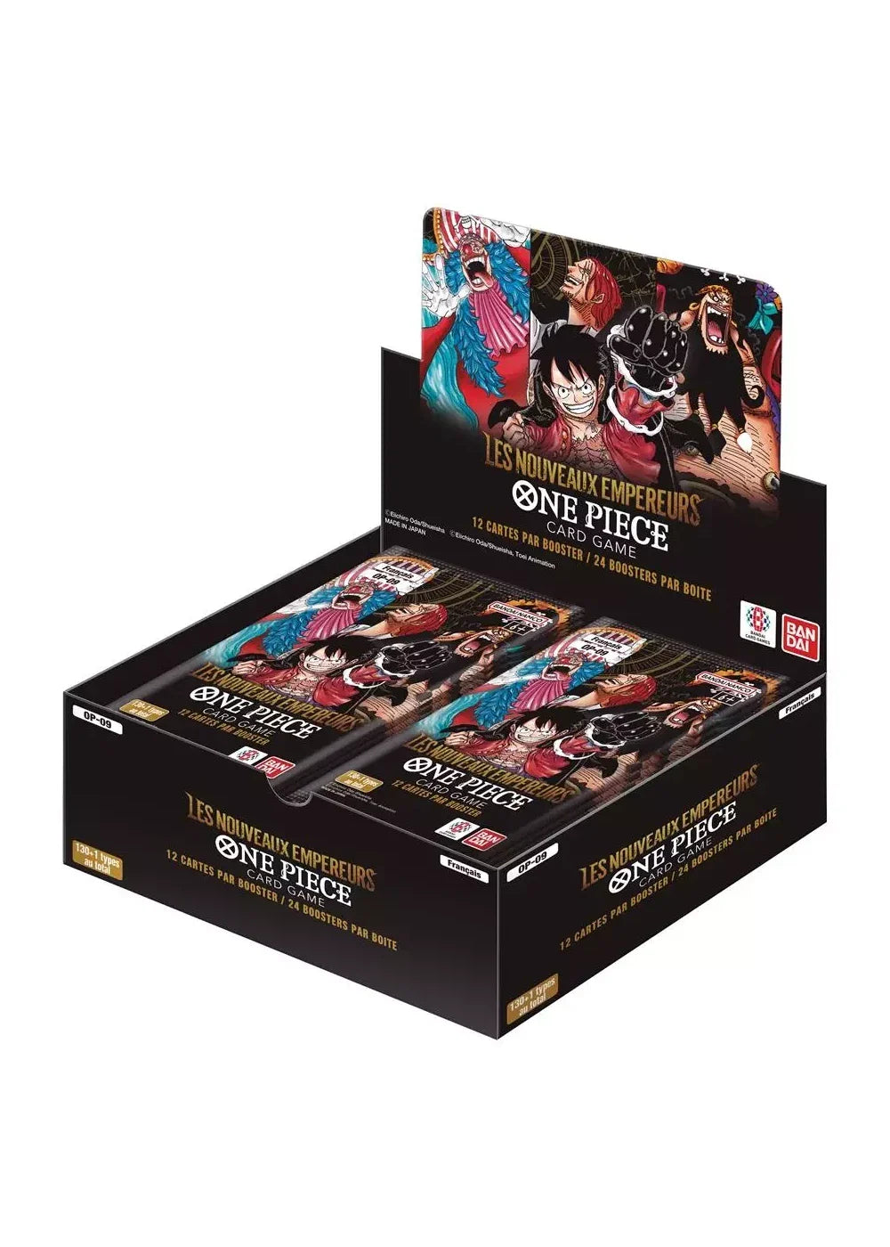 (Scellé) Jeu de Cartes One Piece - Display de 24 boosters OP-09 – Les Nouveaux Empereurs (FR)