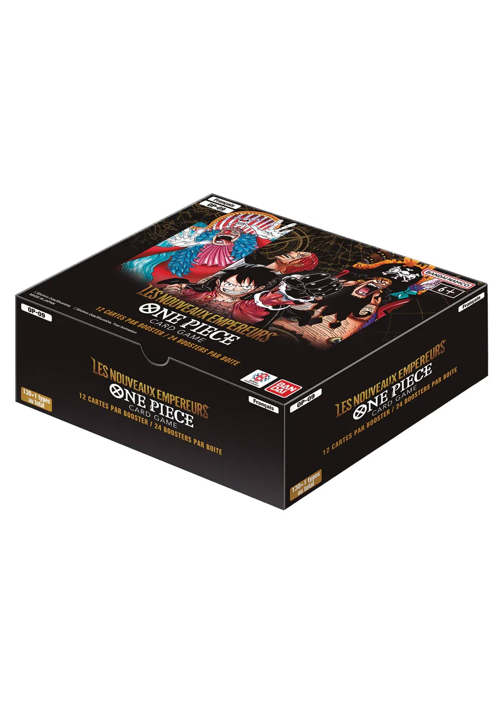 (Scellé) Jeu de Cartes One Piece - Display de 24 boosters OP-09 – Les Nouveaux Empereurs (FR)