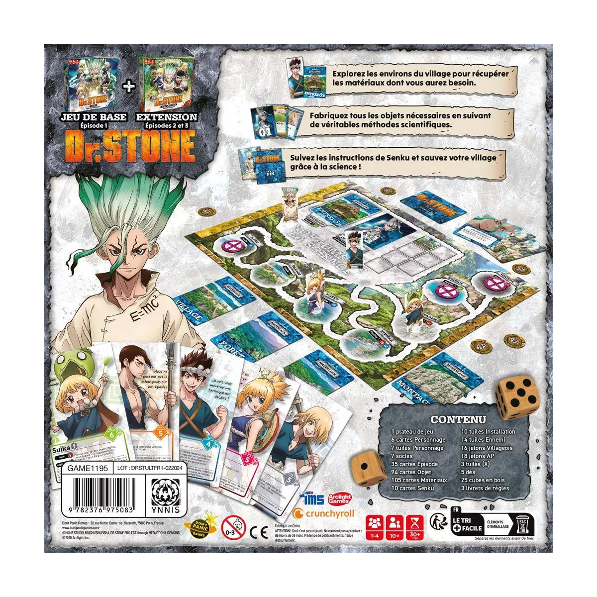 Jeux de société - Dr Stone Le Jeu Édition Intégrale