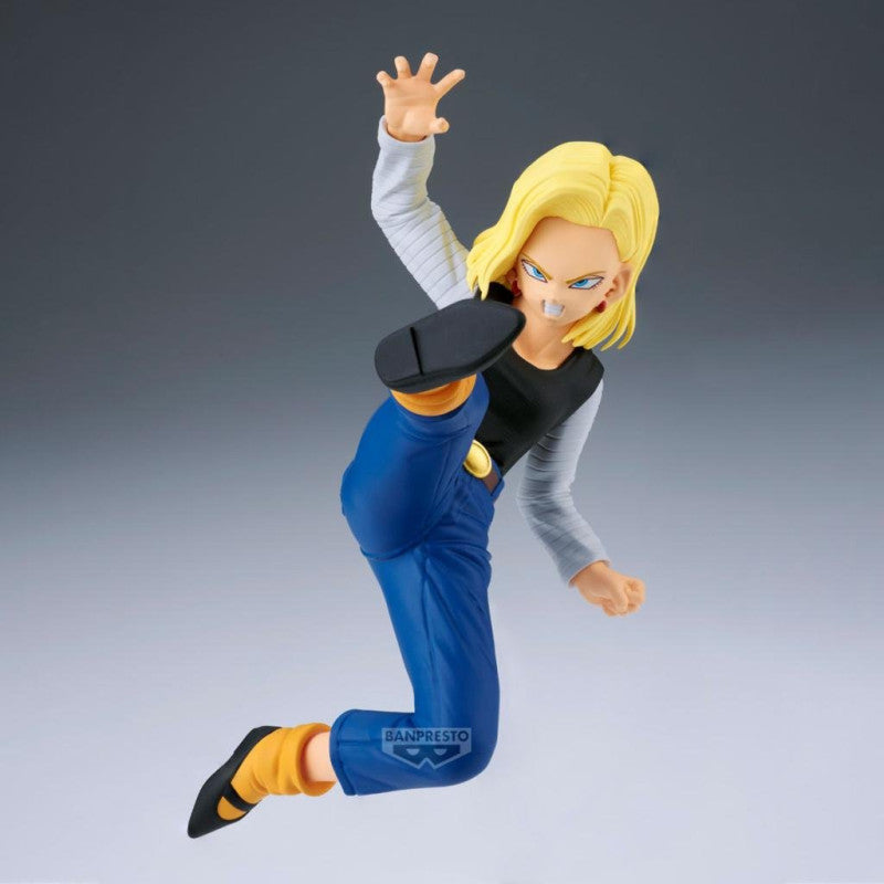 Figurine Dragon Ball Z - Android 18 & Mr. Satan Match Makers VS Mighty Mask