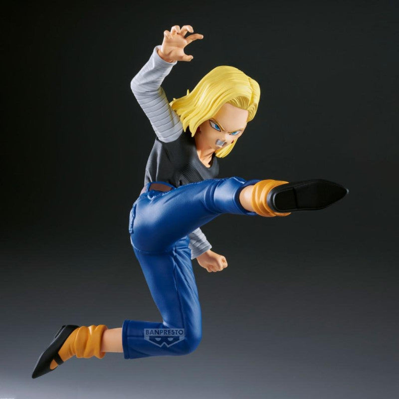 Figurine Dragon Ball Z - Android 18 & Mr. Satan Match Makers VS Mighty Mask