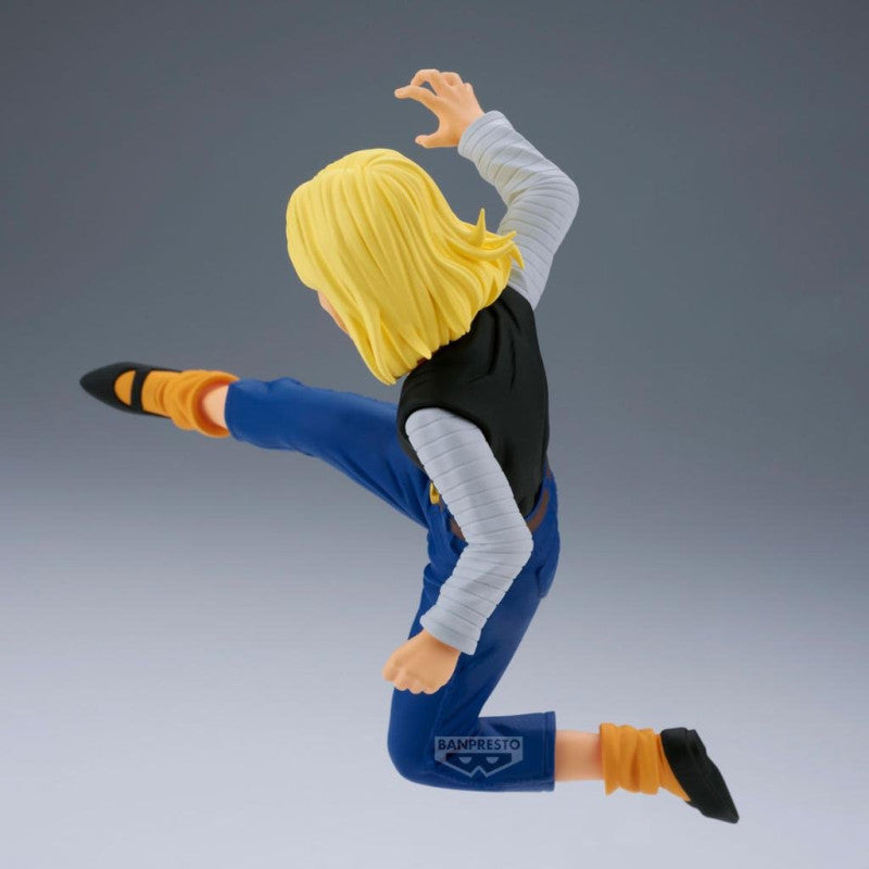 Figurine Dragon Ball Z - Android 18 & Mr. Satan Match Makers VS Mighty Mask