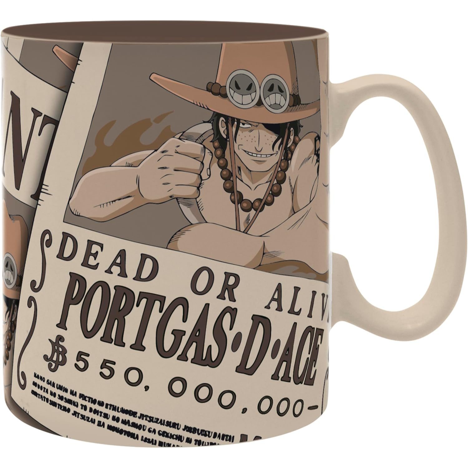 Mug One Piece - Wanted Ace