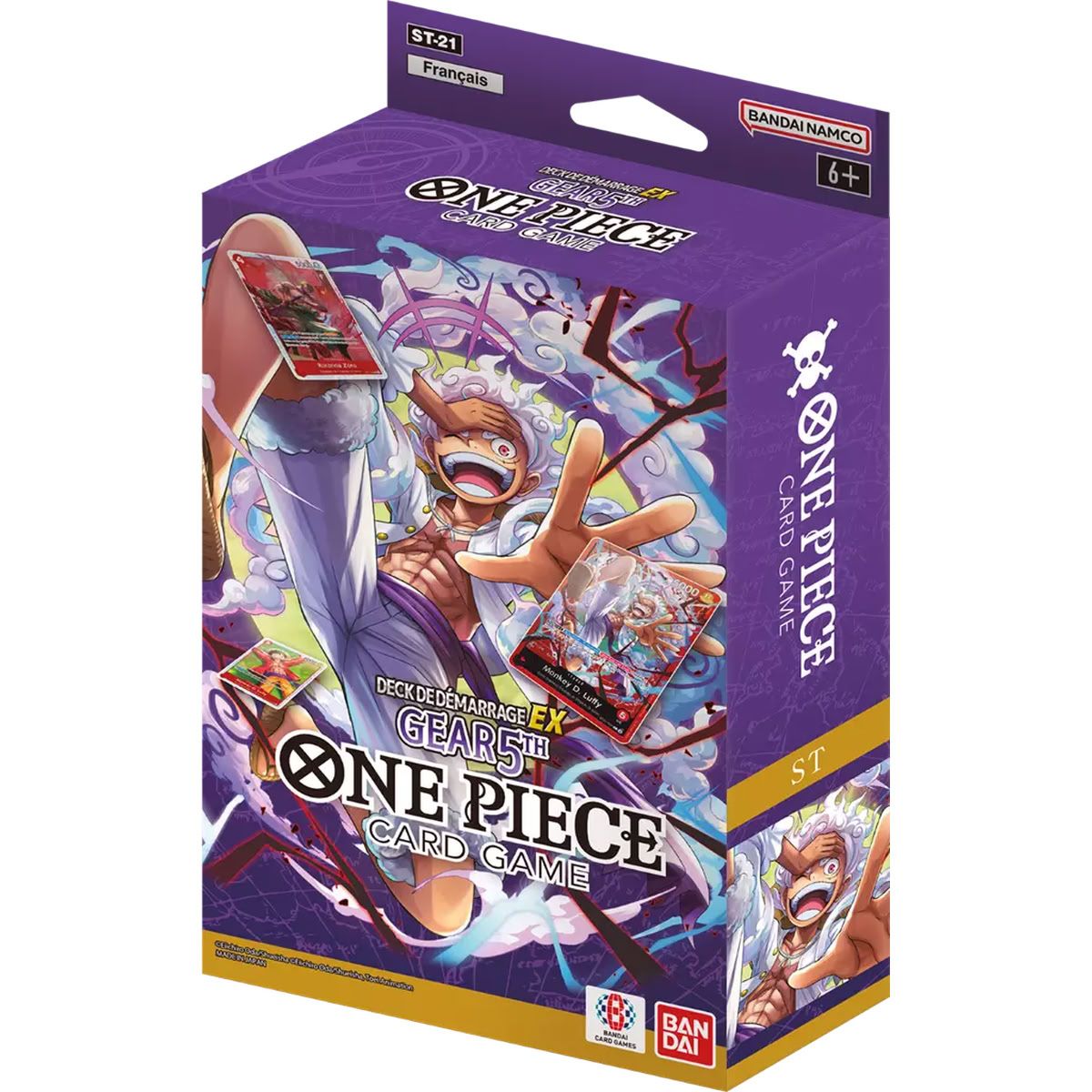 Jeu de Cartes One Piece - Deck de Démarrage EX ST-21 – Gear 5th