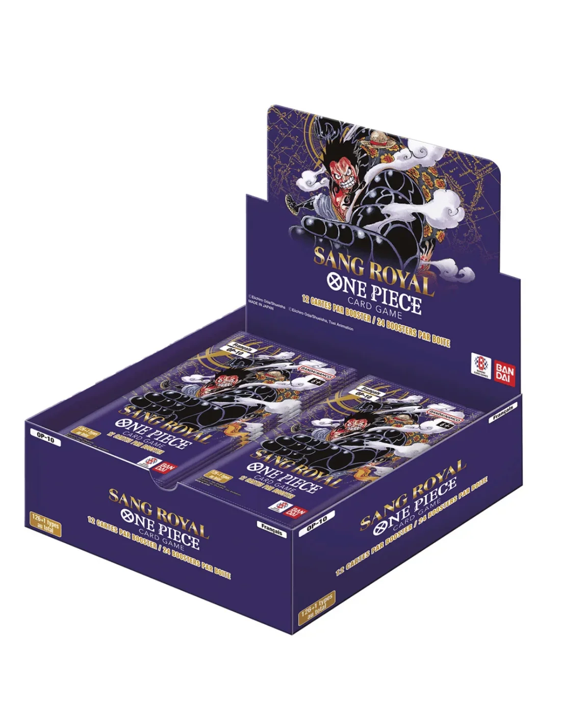 (Scellé) Jeu de Cartes One Piece - Display de 24 boosters OP-10 – Sang Royal (FR)