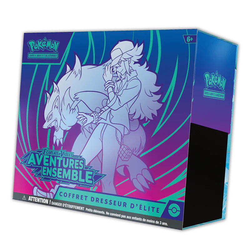 (Scellé) Jeu de cartes Pokémon - Elite Trainer Box Écarlate et Violet 09 – Aventures Ensemble