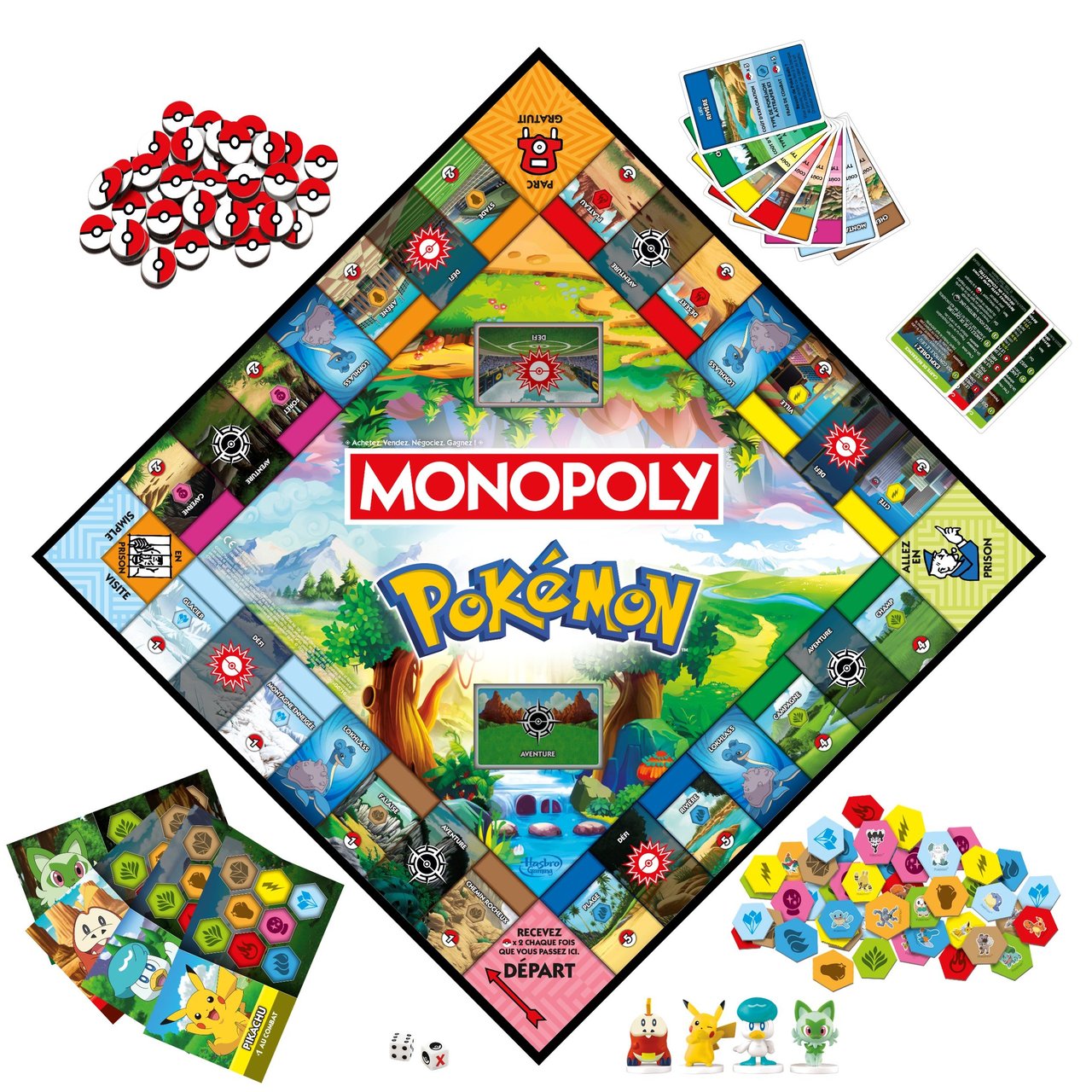 Jeux De Société - Monopoly édition Pokémon