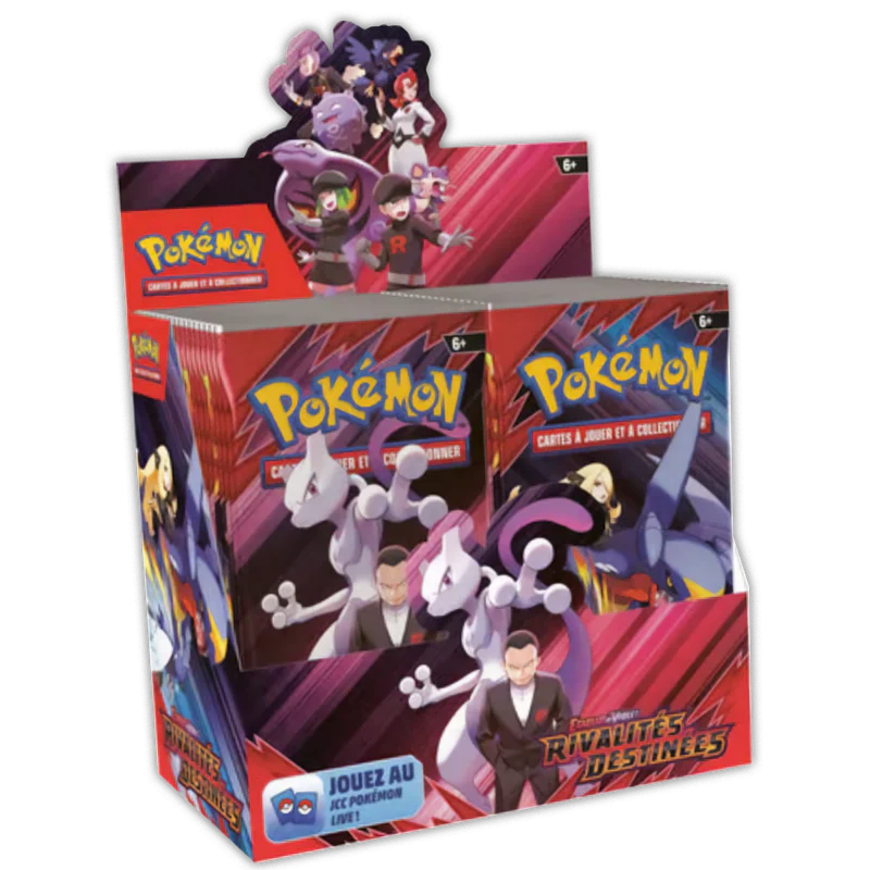(Scellé) Jeu de Cartes Pokémon - Display 36 boosters EV10 – Rivalités Destinées
