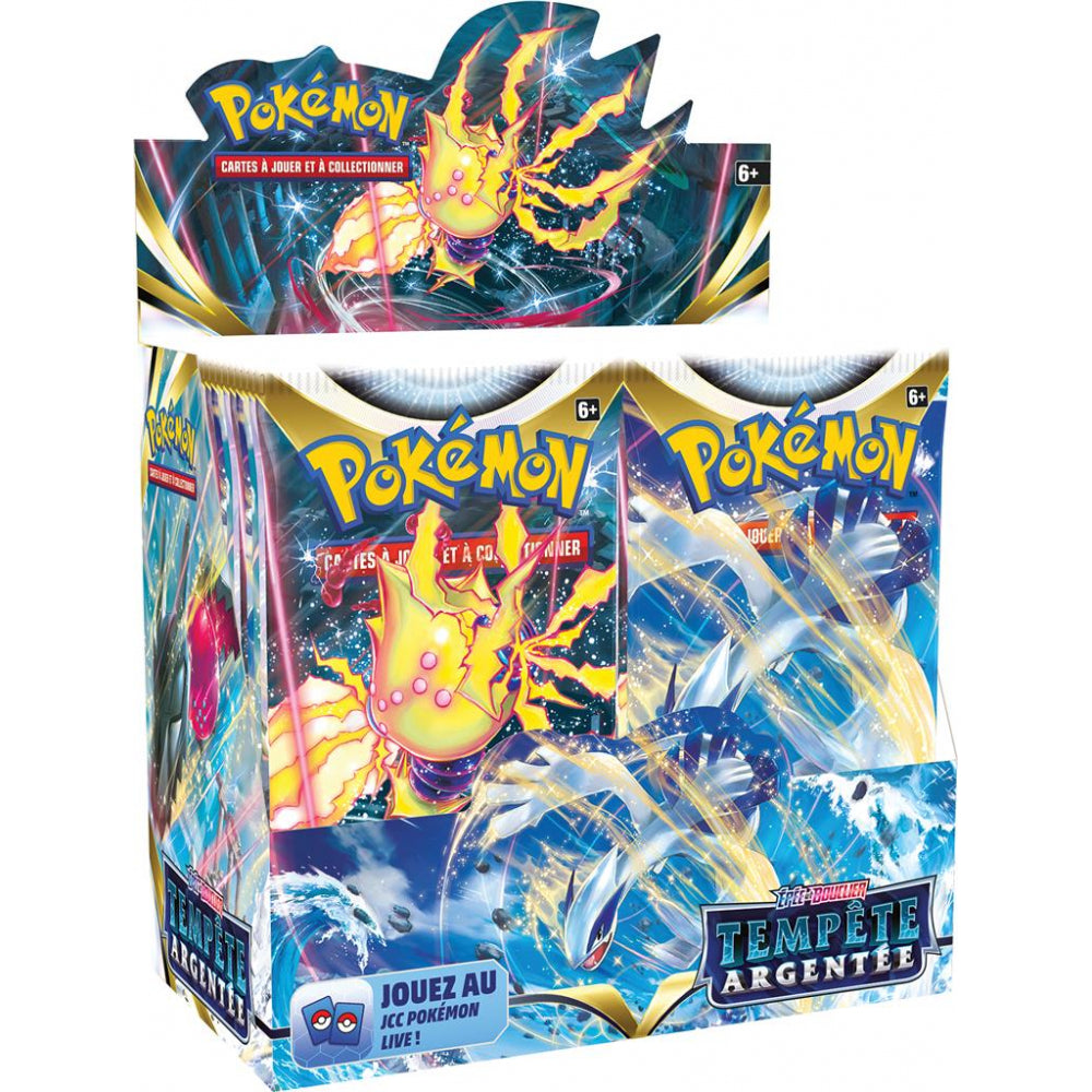 Jeu de Cartes Pokémon - Display 36 booster EB12 – Épée et Bouclier 12 : Tempête Argentée (Scellé)