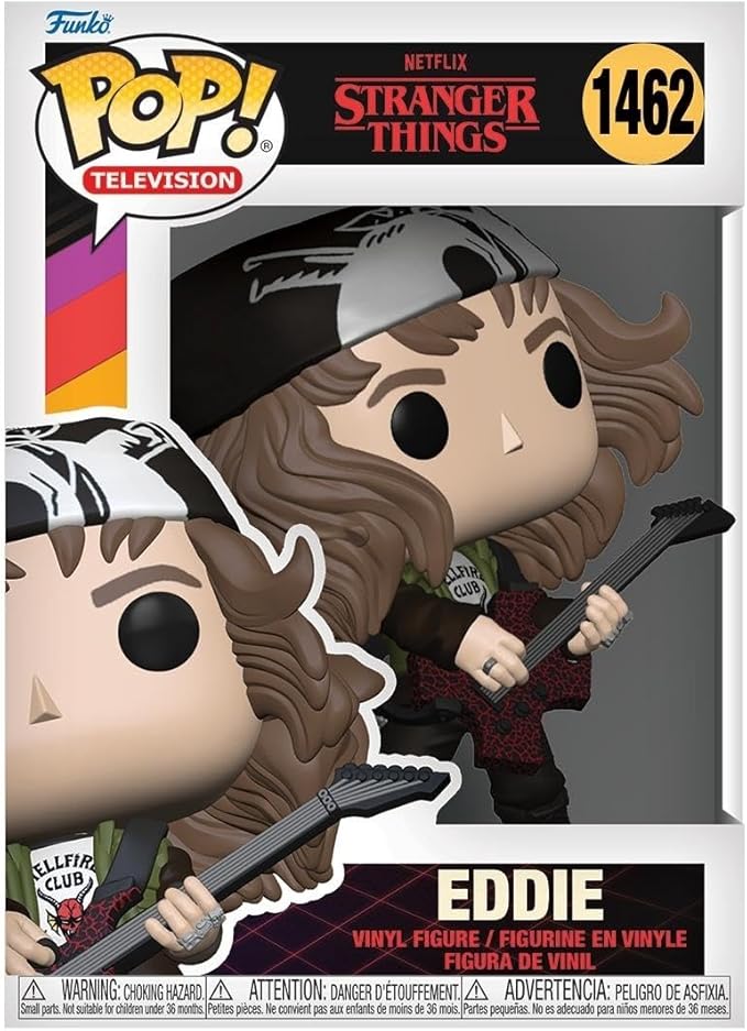 Funko POP Stranger Things - Eddie Munson avec Guitare 1462