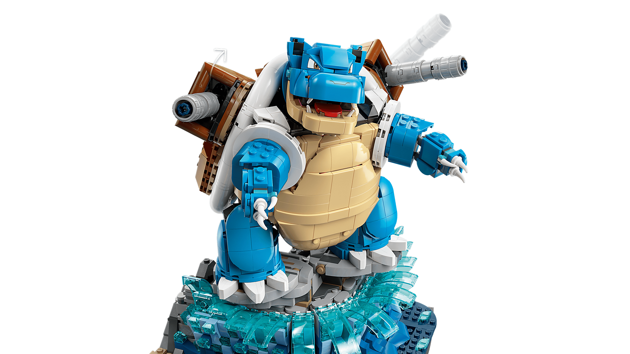 LEGO - Florizarre, Dracaufeu et Tortank