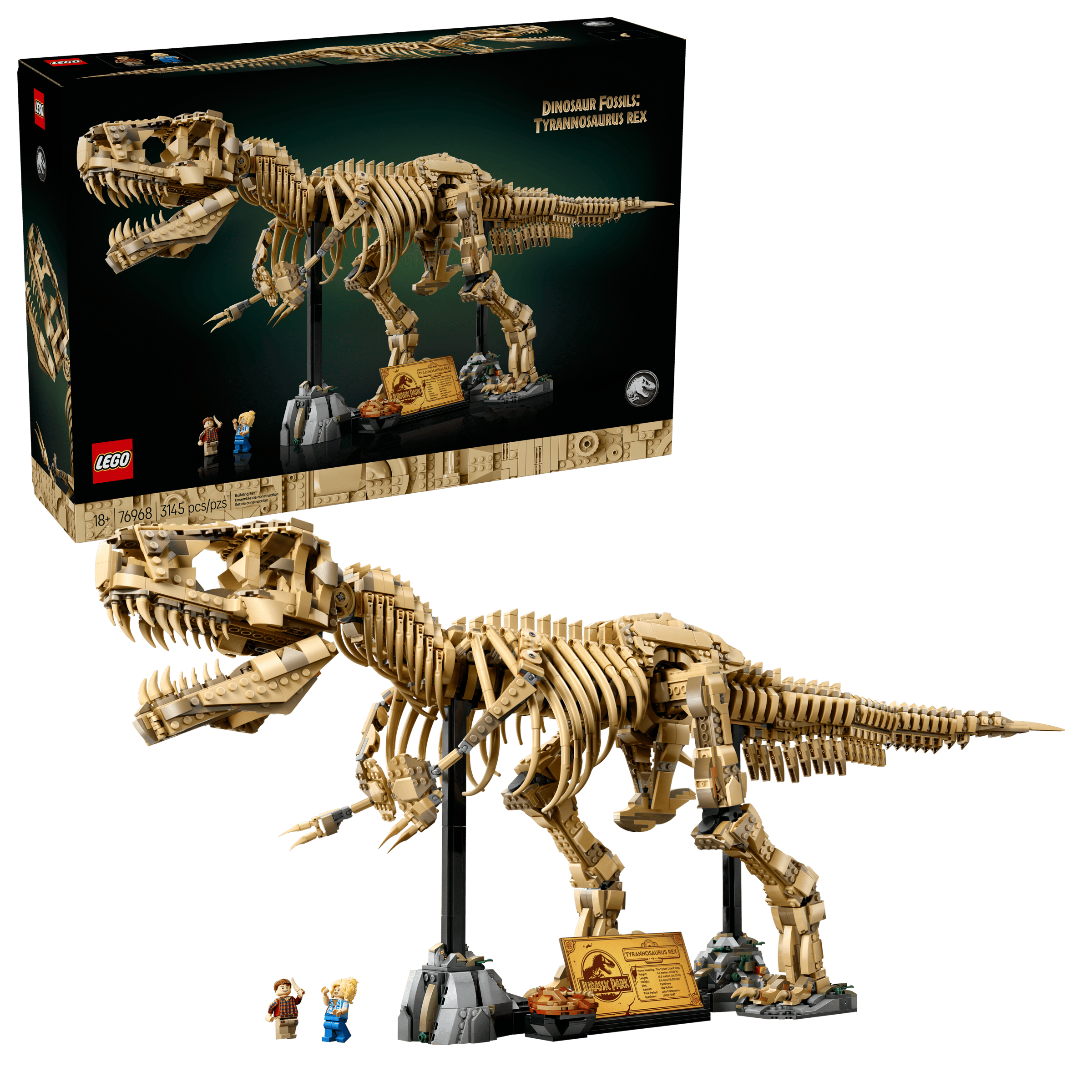 LEGO - Les fossiles de dinosaures : le Tyrannosaurus rex