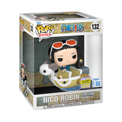 Funko POP One Piece - Robin Avec Mini Merry 132 Edition Limitée
