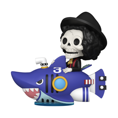 Funko POP One Piece - Brook Avec Le Sous-Marin Shark 141 Edition Limitée