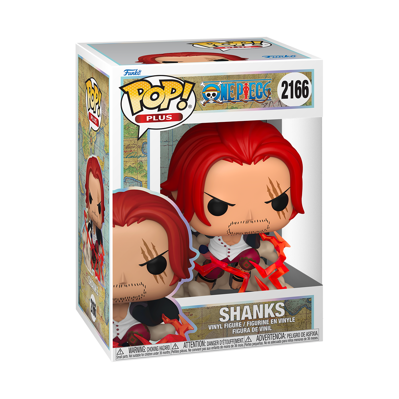 Funko POP One Piece - Shanks (Haki des Rois) 2166  Edition Spéciale