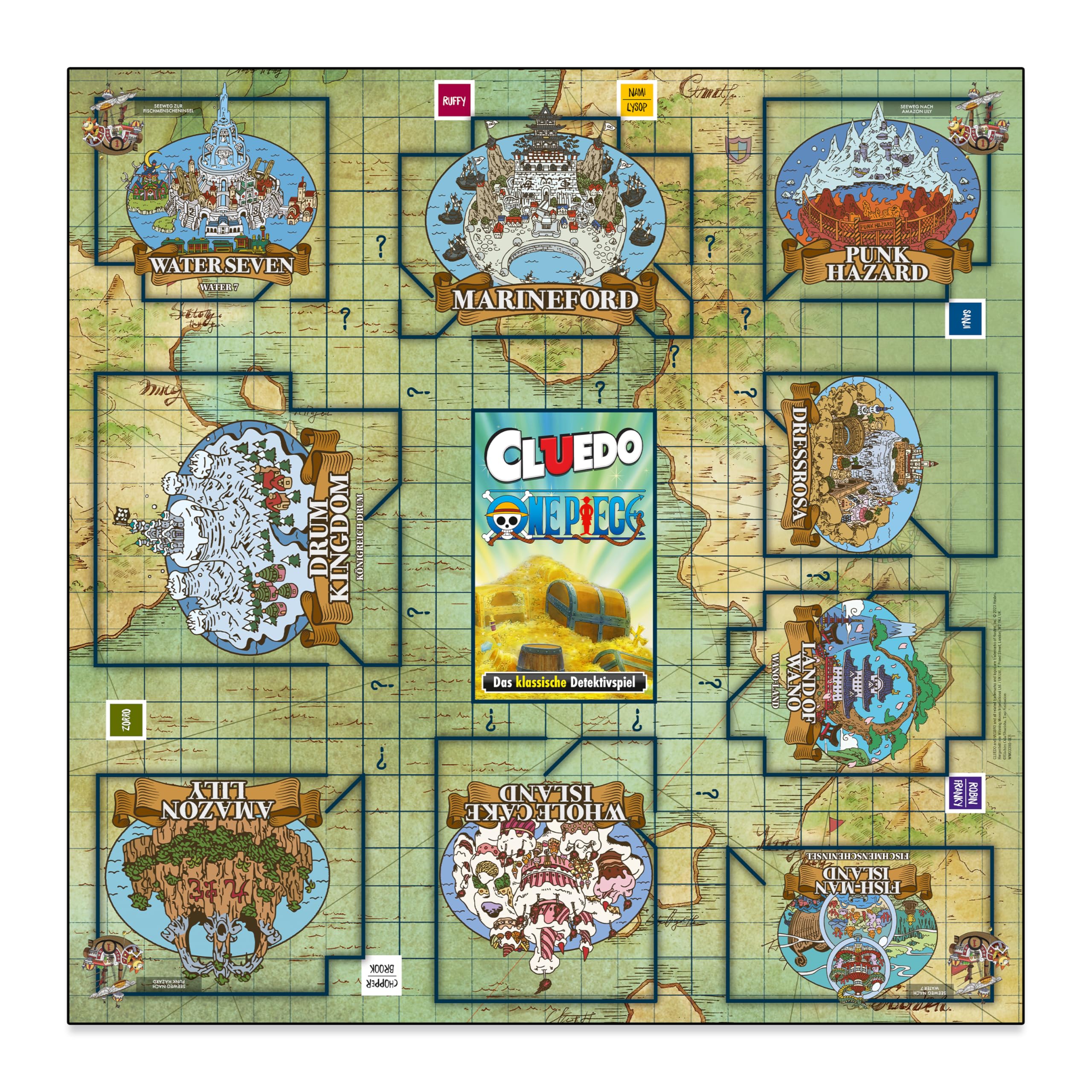 Jeux De Société - Cluedo One Piece