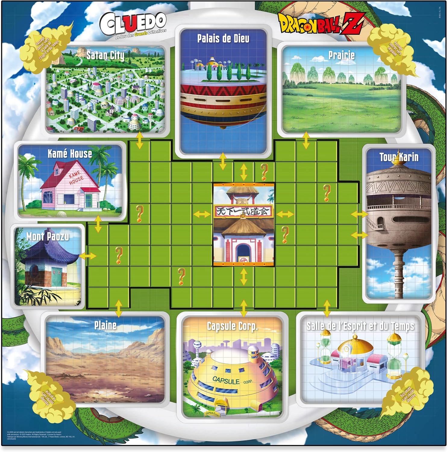 Jeux De Société - Cluedo Dragon Ball