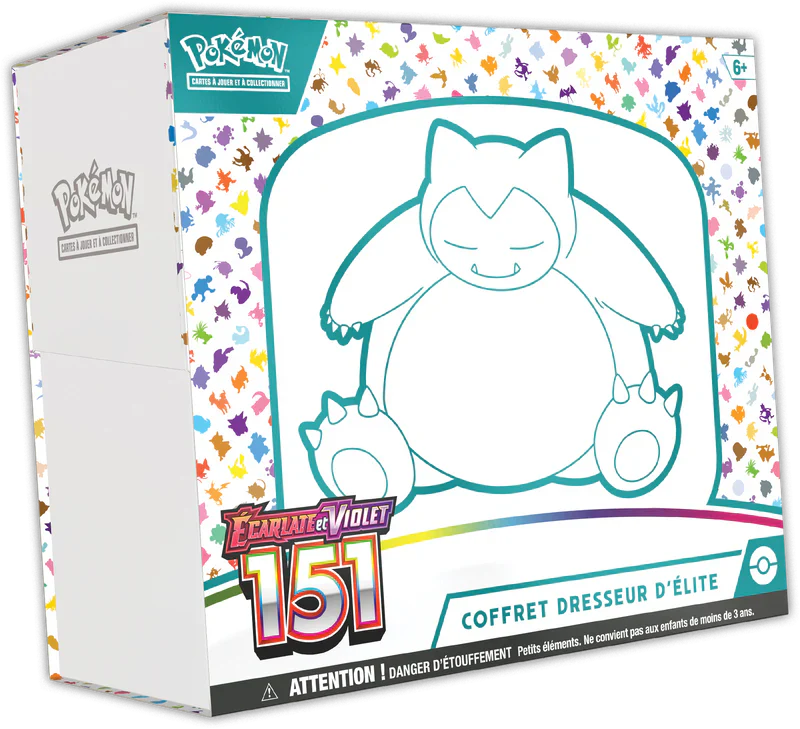 (Scellé) Jeu de cartes Pokémon - Elite Trainer Box Écarlate et Violet 3.5 – Pokémon 151
