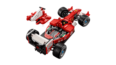 LEGO - Ferrari F2004 et Michael Schumacher