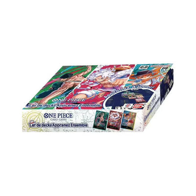 Jeu de Cartes One Piece - Lot de Decks : Apprenez ensemble