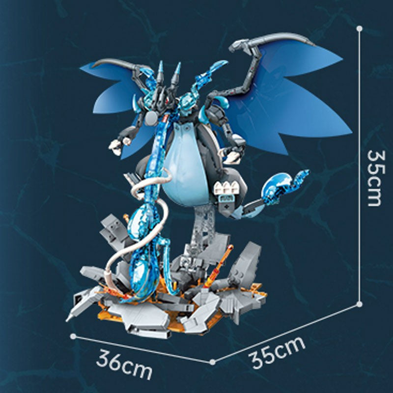 LEGO - Méga-Dracaufeu X Keeppley Block
